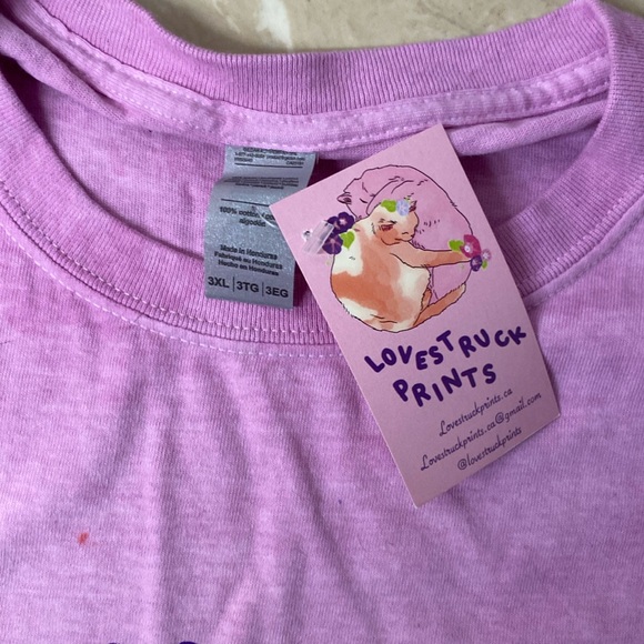 Loves truck Prints T-Shirt, 3XL - Picture 4 of 5